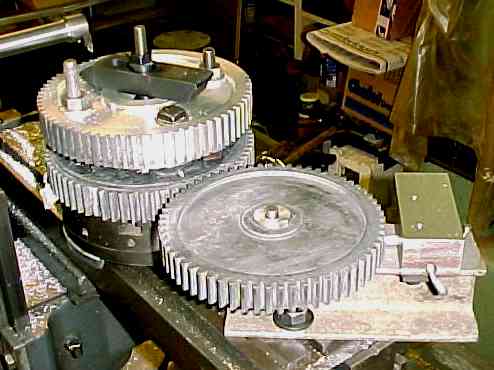 Index a large gear's teeth