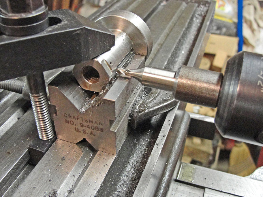 Making the stud-gear bushing
