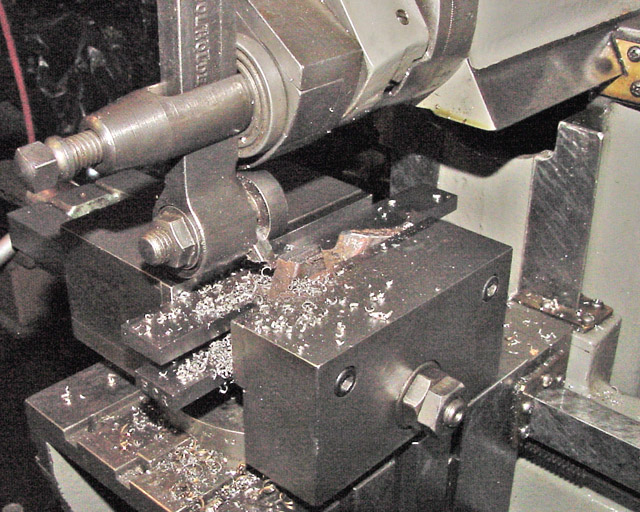 Plow steel flipped over