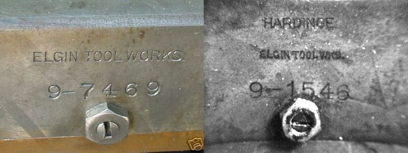 Elgin Tool Works Hardinge
