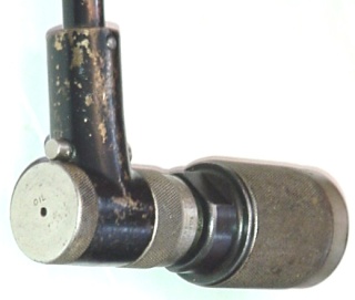 Head of brace at upper right