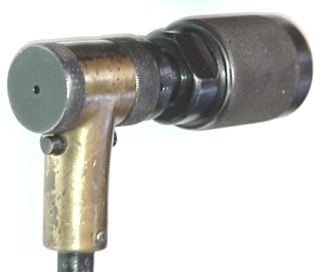 Head of brace at left